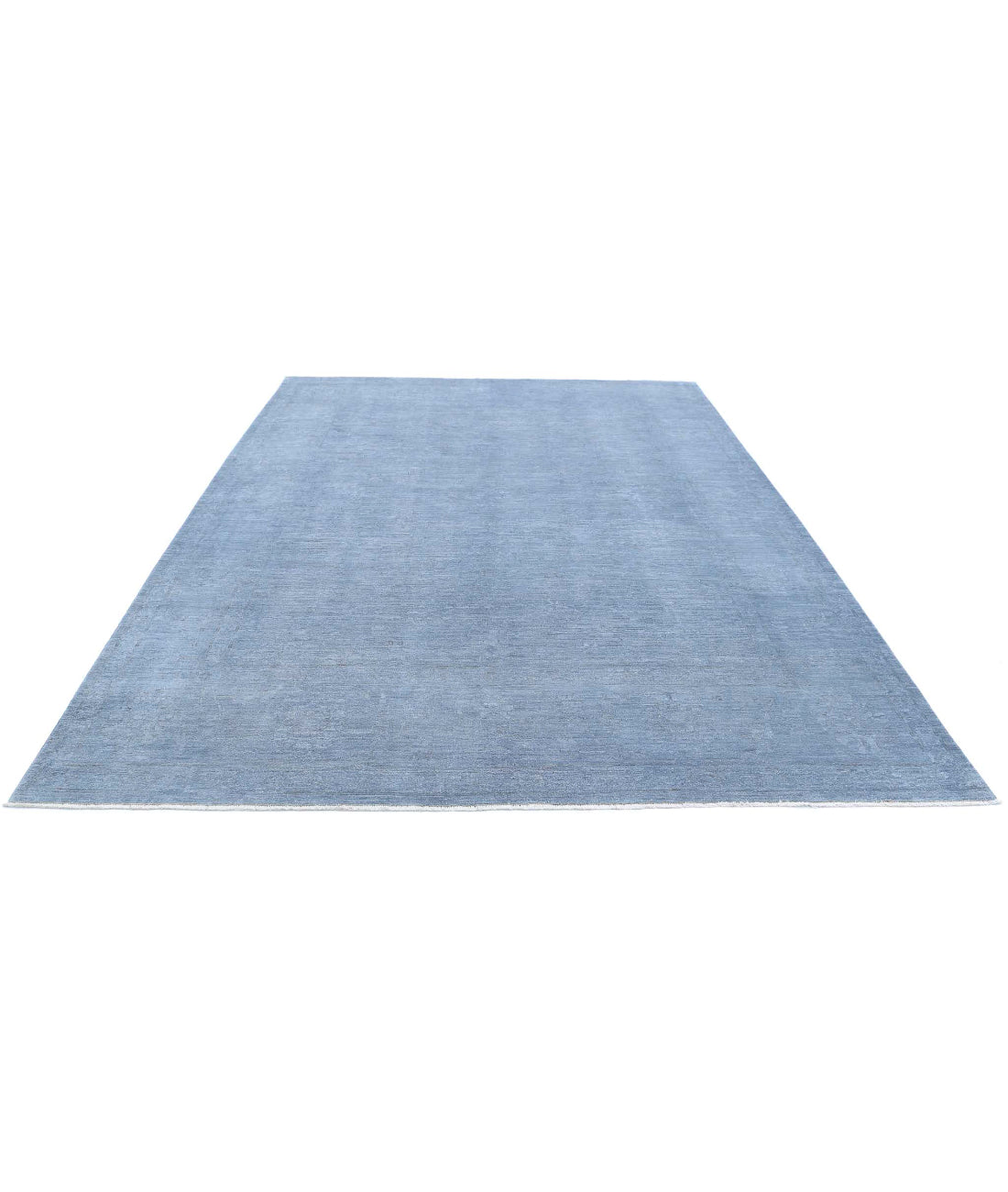 Overdye 8'1'' X 11'0'' Hand-Knotted Wool Rug 8'1'' x 11'0'' (243 X 330) / Grey / Grey