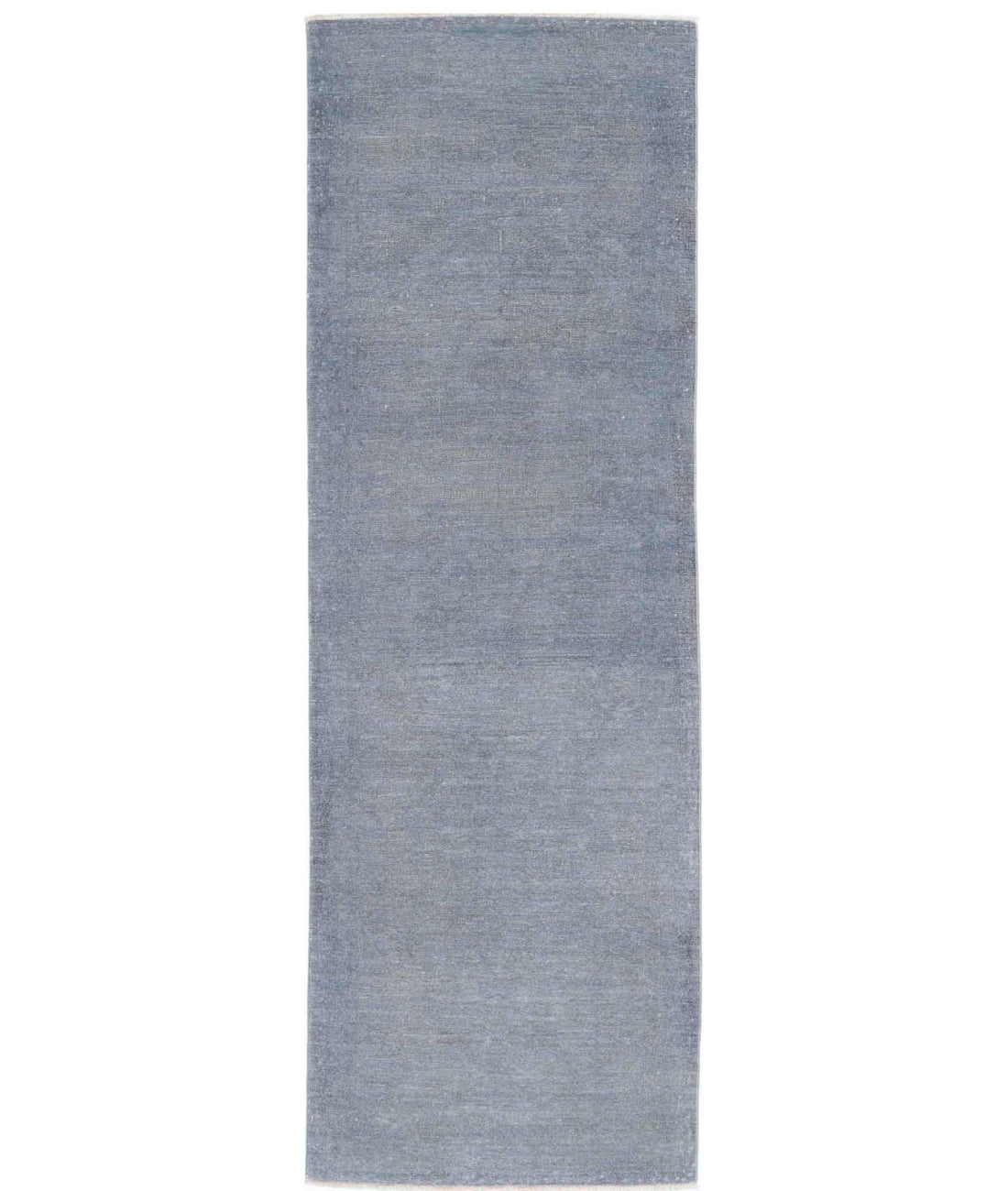 Overdye 2'7'' X 8'8'' Hand-Knotted Wool Rug 2'7'' x 8'8'' (78 X 260) / Grey / Grey