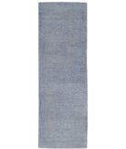 Overdye 2'7'' X 8'8'' Hand-Knotted Wool Rug 2'7'' x 8'8'' (78 X 260) / Grey / Grey