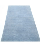 Overdye 2'8'' X 7'7'' Hand-Knotted Wool Rug 2'8'' x 7'7'' (80 X 228) / Grey / Grey