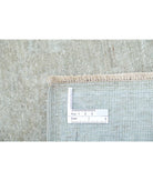 Overdye 2'5'' X 8'5'' Hand-Knotted Wool Rug 2'5'' x 8'5'' (73 X 253) / Grey / Grey