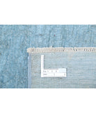 Overdye 2'7'' X 9'3'' Hand-Knotted Wool Rug 2'7'' x 9'3'' (78 X 278) / Blue / Blue