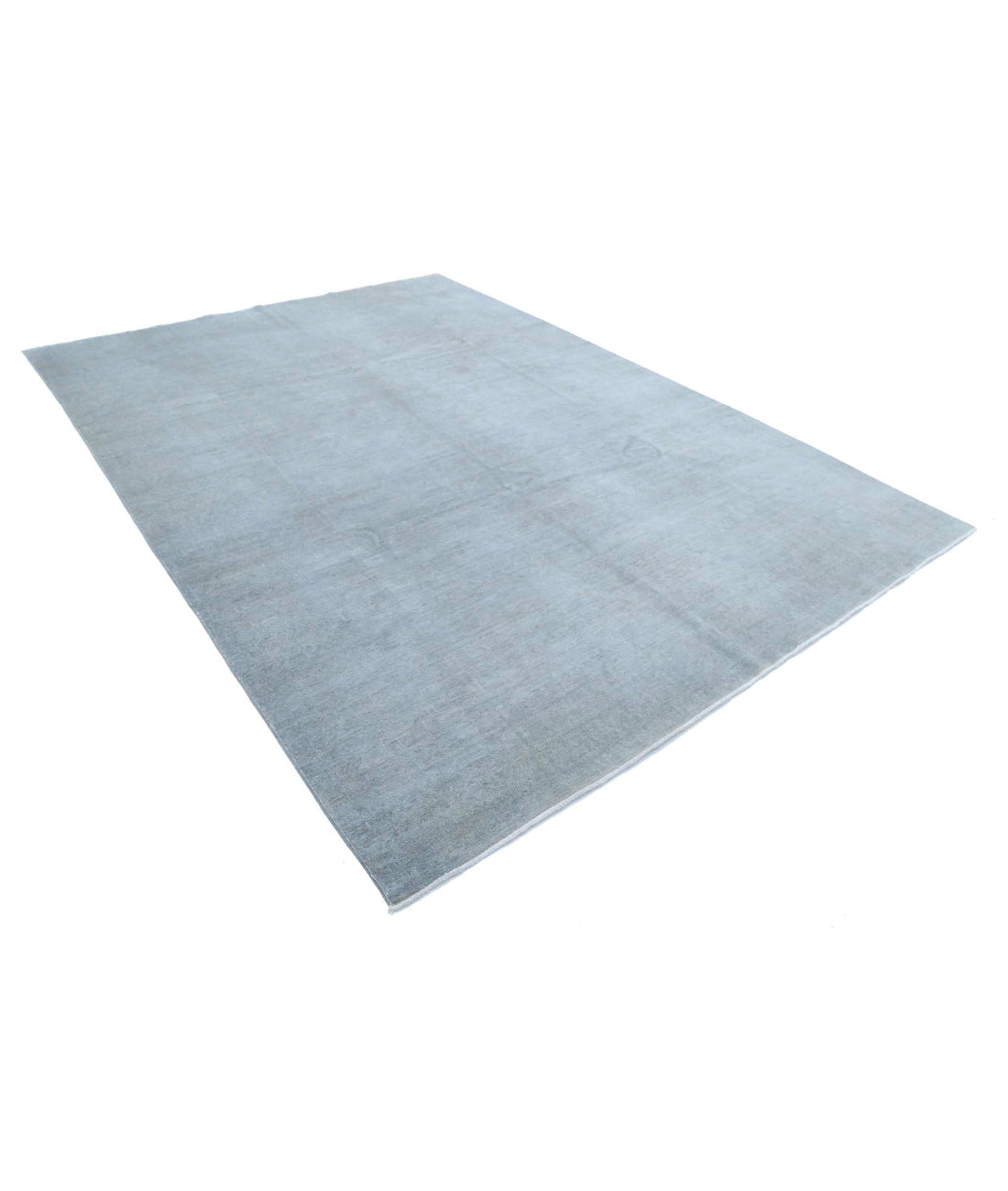 Overdye 7'8'' X 10'6'' Hand-Knotted Wool Rug 7'8'' x 10'6'' (230 X 315) / Grey / Grey