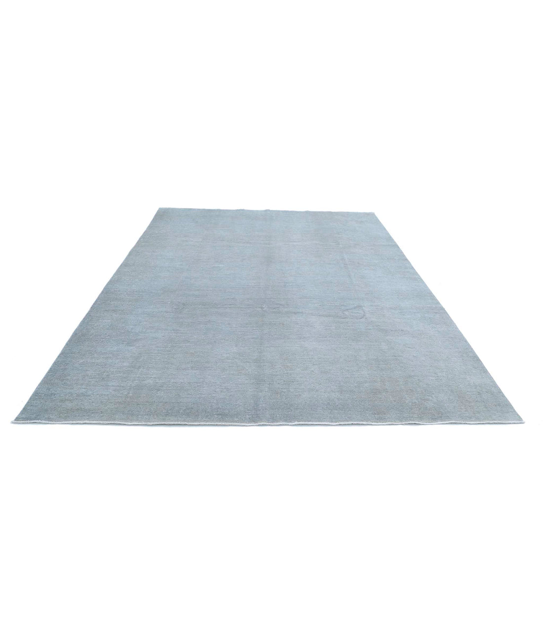 Overdye 7'8'' X 10'6'' Hand-Knotted Wool Rug 7'8'' x 10'6'' (230 X 315) / Grey / Grey