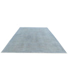 Overdye 8'10'' X 11'5'' Hand-Knotted Wool Rug 8'10'' x 11'5'' (265 X 343) / Grey / Grey