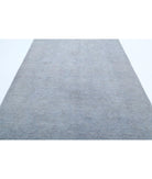 Overdye 6'3'' X 9'8'' Hand-Knotted Wool Rug 6'3'' x 9'8'' (188 X 290) / Grey / Grey