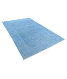 Overdye 5'11'' X 8'10'' Hand-Knotted Wool Rug 5'11'' x 8'10'' (178 X 265) / Blue / Blue