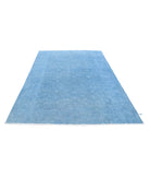 Overdye 5'11'' X 8'10'' Hand-Knotted Wool Rug 5'11'' x 8'10'' (178 X 265) / Blue / Blue