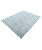 Overdye 6'0'' X 8'2'' Hand-Knotted Wool Rug 6'0'' x 8'2'' (180 X 245) / Grey / Grey