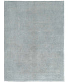 Overdye 6'0'' X 8'2'' Hand-Knotted Wool Rug 6'0'' x 8'2'' (180 X 245) / Grey / Grey