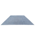 Overdye 11'11'' X 14'11'' Hand-Knotted Wool Rug 11'11'' x 14'11'' (358 X 448) / Grey / Grey