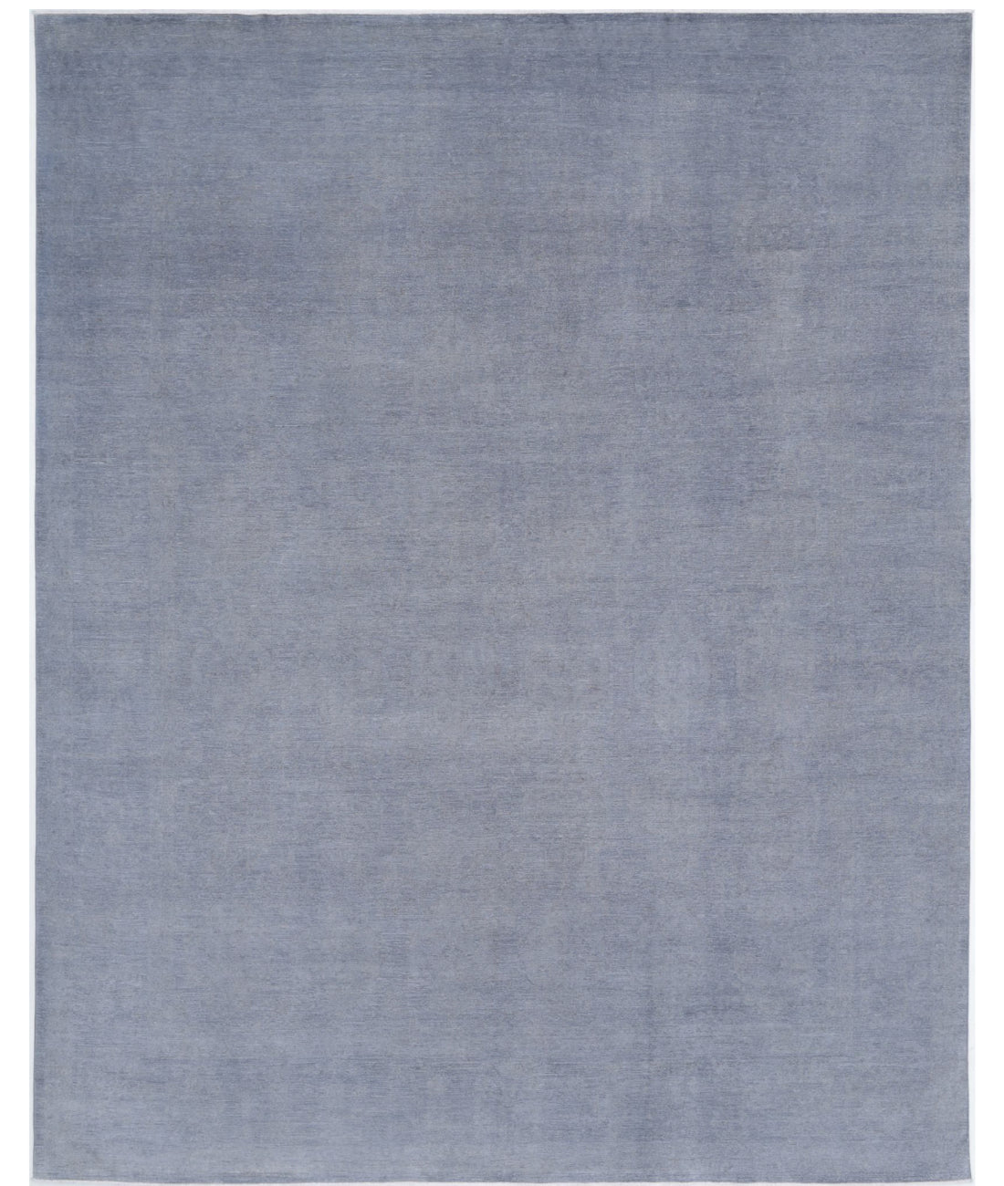 Overdye 11'11'' X 14'11'' Hand-Knotted Wool Rug 11'11'' x 14'11'' (358 X 448) / Grey / Grey