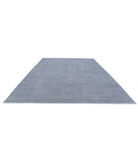 Overdye 10'6'' X 14'7'' Hand-Knotted Wool Rug 10'6'' x 14'7'' (315 X 438) / Grey / Grey