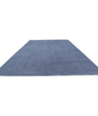 Overdye 12'5'' X 17'3'' Hand-Knotted Wool Rug 12'5'' x 17'3'' (373 X 518) / Grey / Grey