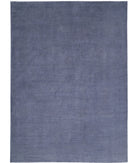 Overdye 12'5'' X 17'3'' Hand-Knotted Wool Rug 12'5'' x 17'3'' (373 X 518) / Grey / Grey