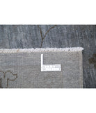 Overdye 11'9'' X 17'9'' Hand-Knotted Wool Rug 11'9'' x 17'9'' (353 X 533) / Grey / Grey