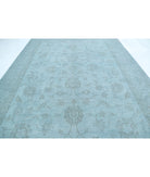 Overdye 9'11'' X 13'10'' Hand-Knotted Wool Rug 9'11'' x 13'10'' (298 X 415) / Green / N/A