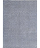 Overdye 9'9'' X 13'5'' Hand-Knotted Wool Rug 9'9'' x 13'5'' (293 X 403) / Grey / Grey