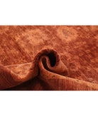 Overdye 8'9'' X 11'3'' Hand-Knotted Wool Rug 8'9'' x 11'3'' (263 X 338) / Rust / Rust