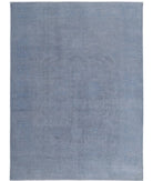 Overdye 9'10'' X 13'8'' Hand-Knotted Wool Rug 9'10'' x 13'8'' (295 X 410) / Grey / Grey
