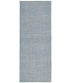 Overdye 2'9'' X 7'10'' Hand-Knotted Wool Rug 2'9'' x 7'10'' (83 X 235) / Grey / Grey