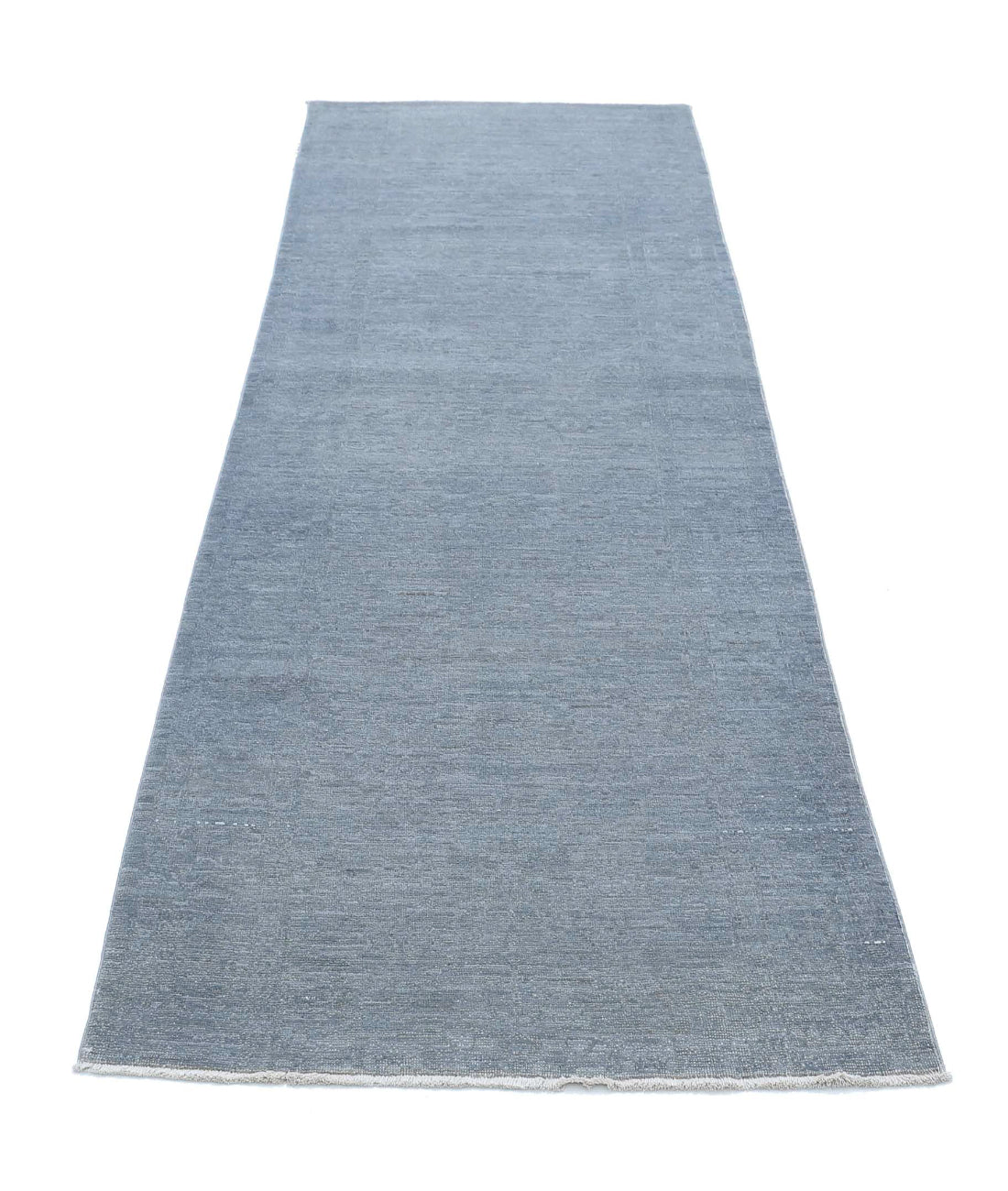 Overdye 2'9'' X 8'10'' Hand-Knotted Wool Rug 2'9'' x 8'10'' (83 X 265) / Grey / Grey