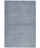 Overdye 3'3'' X 4'10'' Hand-Knotted Wool Rug 3'3'' x 4'10'' (98 X 145) / Grey / N/A