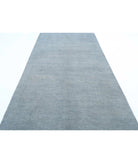 Overdye 5'2'' X 14'10'' Hand-Knotted Wool Rug 5'2'' x 14'10'' (155 X 445) / Grey / Grey