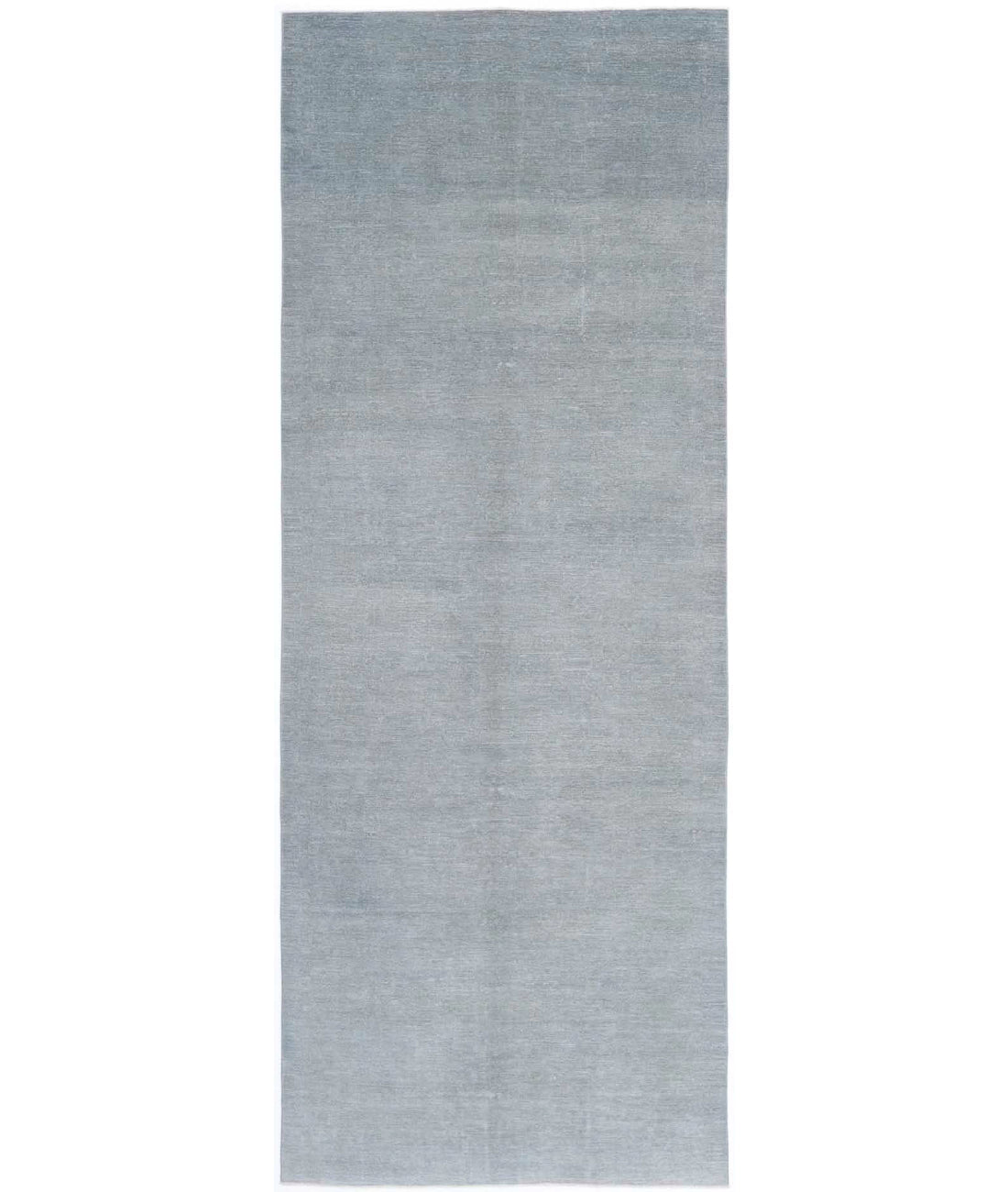 Overdye 5'2'' X 14'10'' Hand-Knotted Wool Rug 5'2'' x 14'10'' (155 X 445) / Grey / Grey