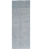 Overdye 5'2'' X 14'10'' Hand-Knotted Wool Rug 5'2'' x 14'10'' (155 X 445) / Grey / Grey