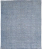 Overdye 11'8'' X 14'5'' Hand-Knotted Wool Rug 11'8'' x 14'5'' (350 X 433) / Grey / Grey