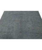 Overdye 6'2'' X 8'10'' Hand-Knotted Wool Rug 6'2'' x 8'10'' (185 X 265) / Grey / Grey