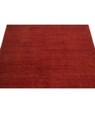 Overdye 3'9'' X 5'10'' Hand-Knotted Wool Rug 3'9'' x 5'10'' (113 X 175) / Rust / Rust