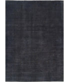 Overdye 9'10'' X 13'5'' Hand-Knotted Wool Rug 9'10'' x 13'5'' (295 X 403) / Black / Black