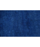 Overdye 14'1'' X 20'6'' Hand-Knotted Wool Rug 14'1'' x 20'6'' (423 X 615) / Blue / Blue