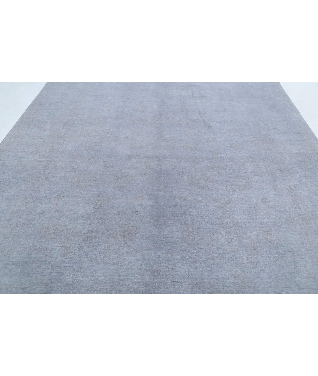 Overdye 8'7'' X 11'3'' Hand-Knotted Wool Rug 8'7'' x 11'3'' (258 X 338) / Grey / N/A