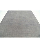 Overdye 8'3'' X 11'9'' Hand-Knotted Wool Rug 8'3'' x 11'9'' (248 X 353) / Grey / Grey