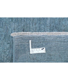 Overdye 8'1'' X 11'1'' Hand-Knotted Wool Rug 8'1'' x 11'1'' (243 X 333) / Blue / Blue