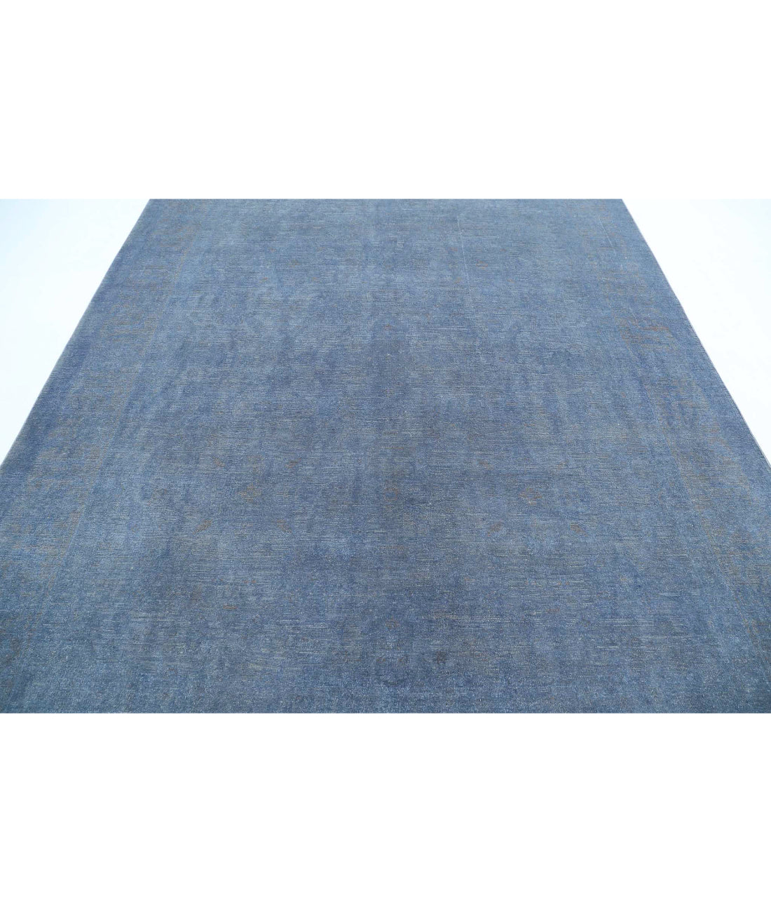 Overdye 7'10'' X 9'11'' Hand-Knotted Wool Rug 7'10'' x 9'11'' (235 X 298) / Grey / Charcoal