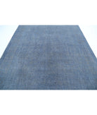 Overdye 7'10'' X 9'11'' Hand-Knotted Wool Rug 7'10'' x 9'11'' (235 X 298) / Grey / Charcoal