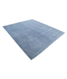 Overdye 8'1'' X 9'5'' Hand-Knotted Wool Rug 8'1'' x 9'5'' (243 X 283) / Grey / Grey