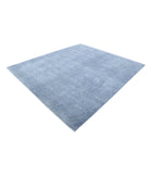 Overdye 8'1'' X 9'5'' Hand-Knotted Wool Rug 8'1'' x 9'5'' (243 X 283) / Grey / Grey