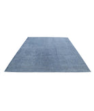 Overdye 8'1'' X 9'5'' Hand-Knotted Wool Rug 8'1'' x 9'5'' (243 X 283) / Grey / Grey