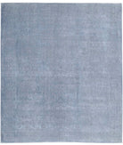 Overdye 8'1'' X 9'5'' Hand-Knotted Wool Rug 8'1'' x 9'5'' (243 X 283) / Grey / Grey