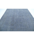 Overdye 8'9'' X 11'10'' Hand-Knotted Wool Rug 8'9'' x 11'10'' (263 X 355) / Grey / Grey