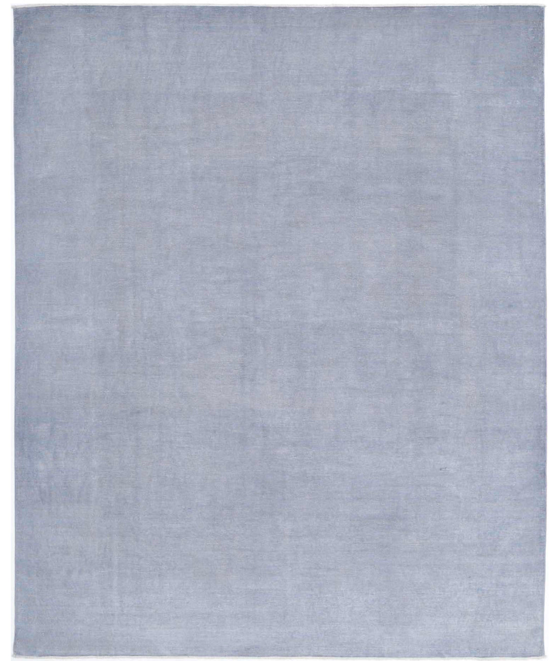 Overdye 8'2'' X 9'10'' Hand-Knotted Wool Rug 8'2'' x 9'10'' (245 X 295) / Grey / Grey