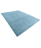 Overdye 9'0'' X 11'11'' Hand-Knotted Wool Rug 9'0'' x 11'11'' (270 X 358) / Blue / N/A