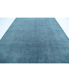 Overdye 9'0'' X 11'11'' Hand-Knotted Wool Rug 9'0'' x 11'11'' (270 X 358) / Blue / N/A