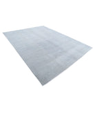 Overdye 8'6'' X 11'0'' Hand-Knotted Wool Rug 8'6'' x 11'0'' (255 X 330) / Grey / Grey