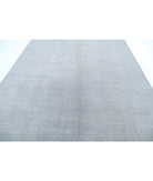 Overdye 8'6'' X 11'0'' Hand-Knotted Wool Rug 8'6'' x 11'0'' (255 X 330) / Grey / Grey